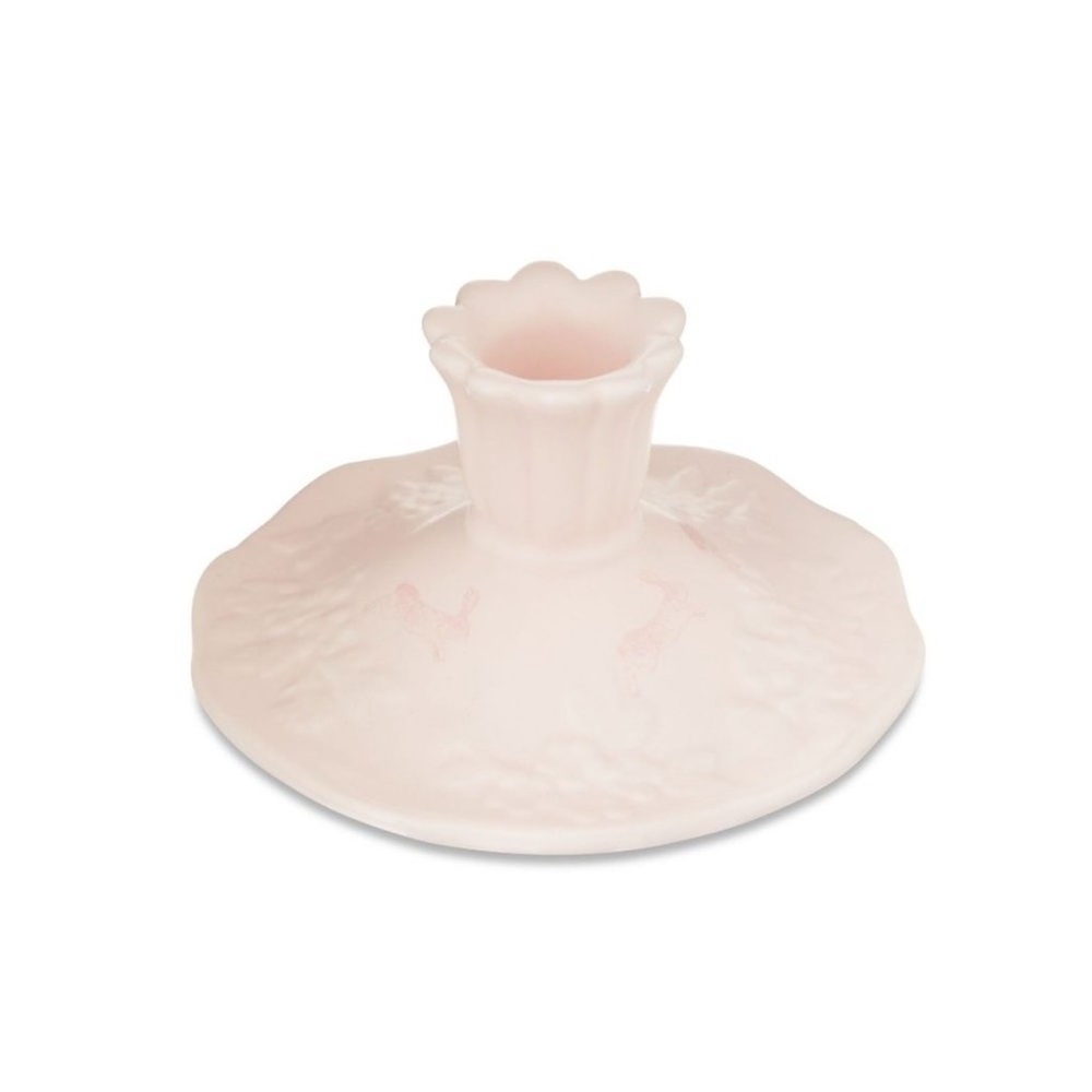 My Texas House Pink Tabletop Taper Candle Holder 2.5in